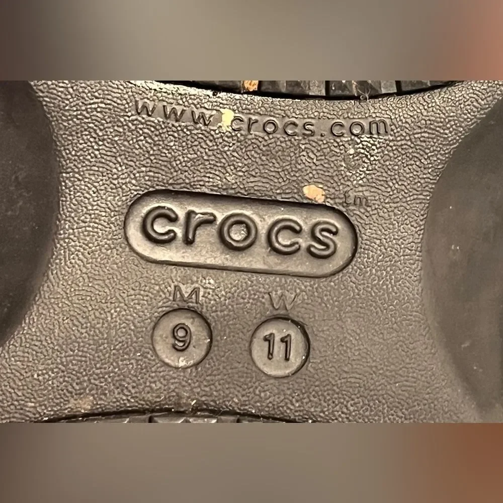Crocs On The Clock Black